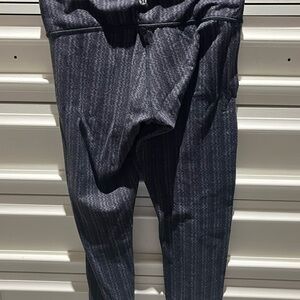 Charcoal Patterned Pants